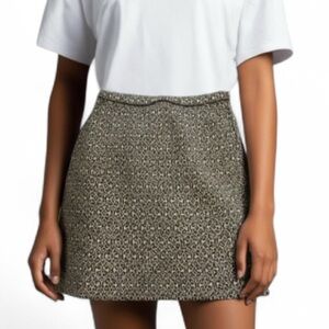 Db Established 1962 Womens A Line Skirt Black White size M